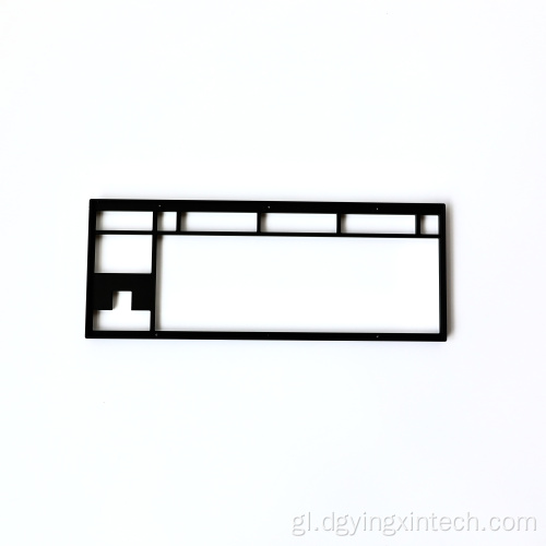 Caso de teclado de mecanizado CNC multicolor personalizado